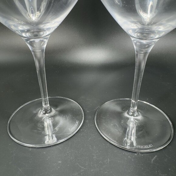 Spiegelau Classic Clear Stemmed Red Wine Glasses Tall Glasses Cups Barware Set2 - Picture 9 of 10